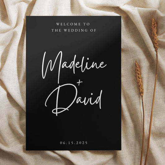 Wedding Welcome Sign | The Handwritten Vows Collection