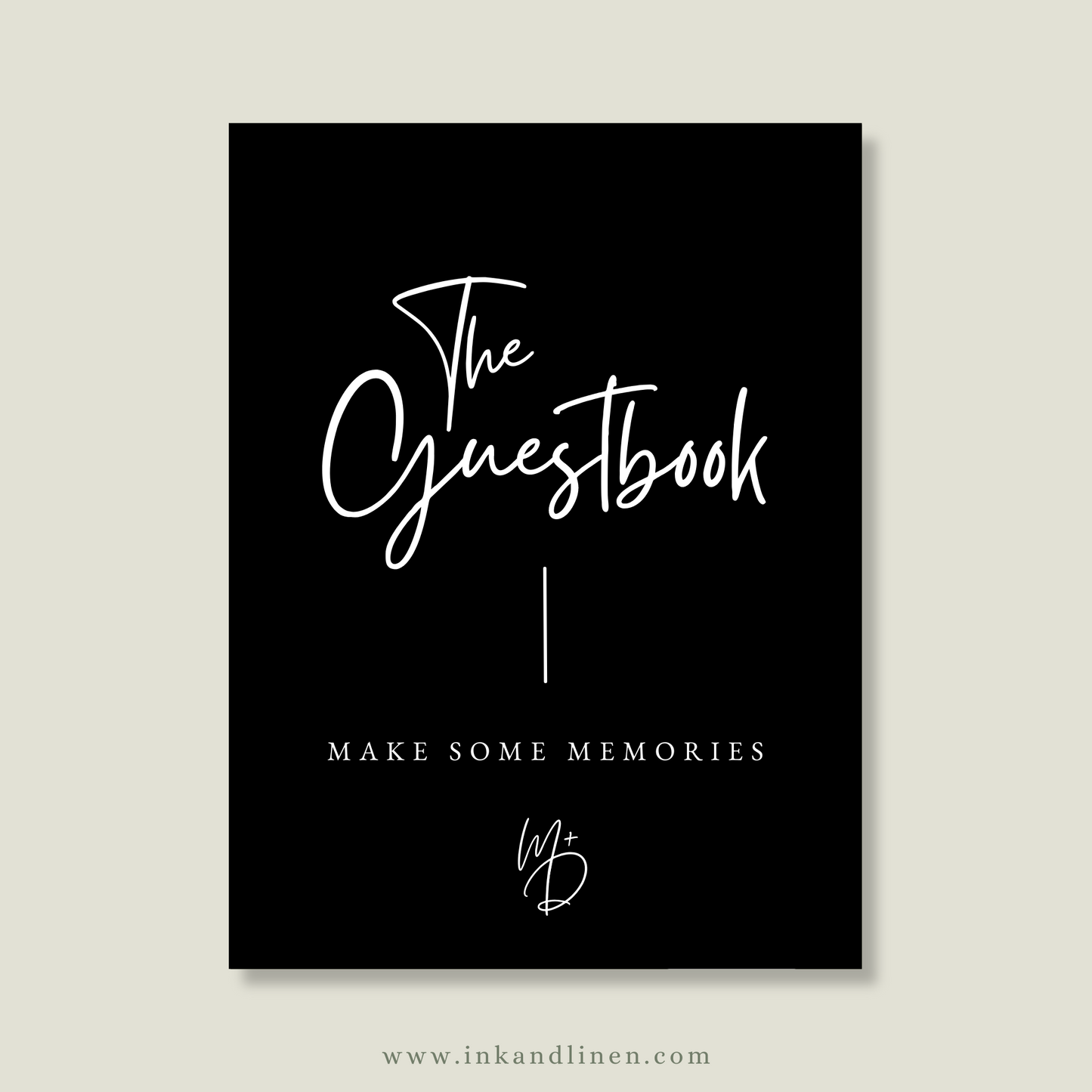 Guestbook Sign | The Handwritten Vows Collection