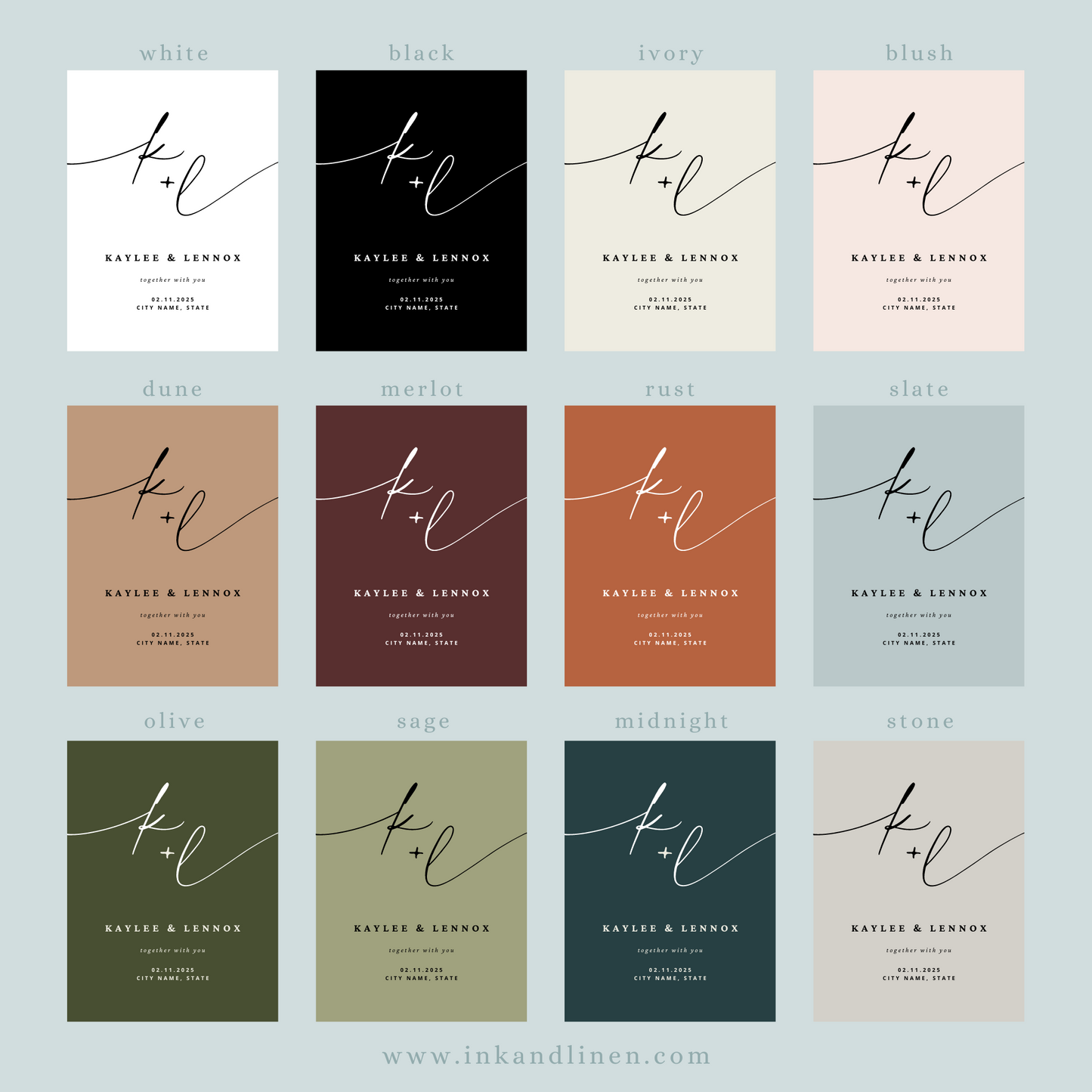 Guestbook Sign | The Together with You Collection