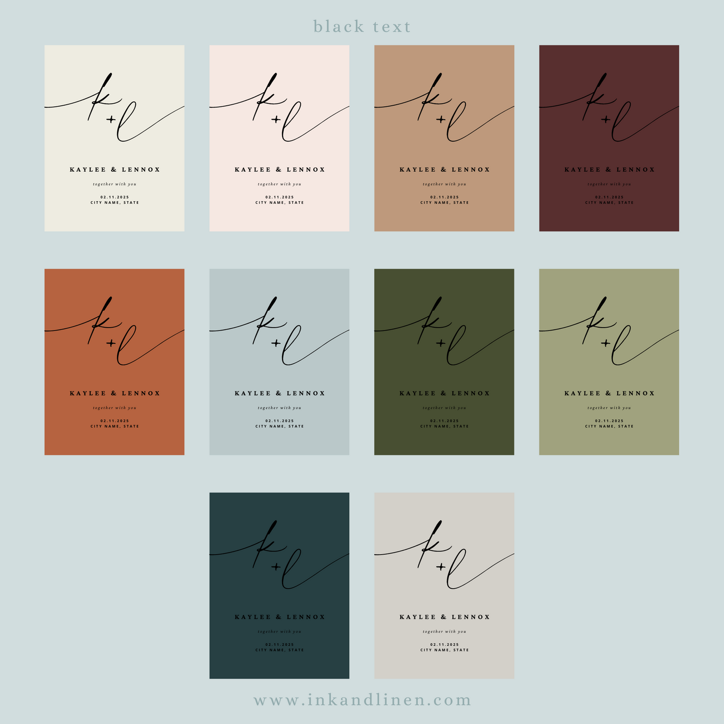 Guestbook Sign | The Together with You Collection